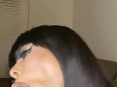 19yo Ebony Ts Barbie Let S Dl Thug Gag And Fuck Throat Onlyfans Exclusive
